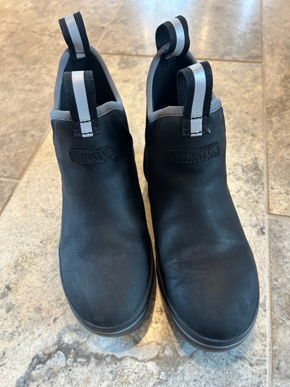 Waterproof Black Chelsea Winter Boots - Women